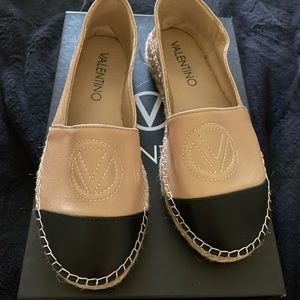 Valentino leather espadrilles